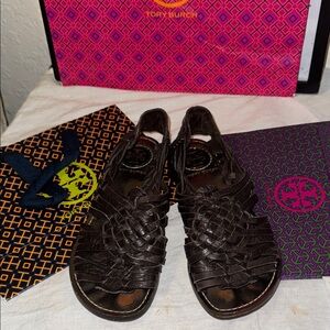 Tory Burch Dark Brown Women,s Sandals